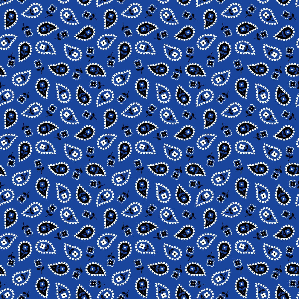 Blue Bandana Fat Quarter Bundle