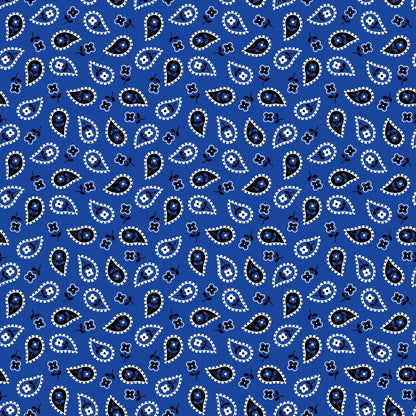 Blue Bandana Fat Quarter Bundle