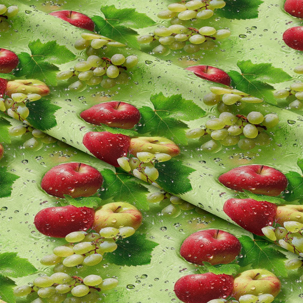 Fresh Fruits Pattern 11 Quilting Cotton Fabric