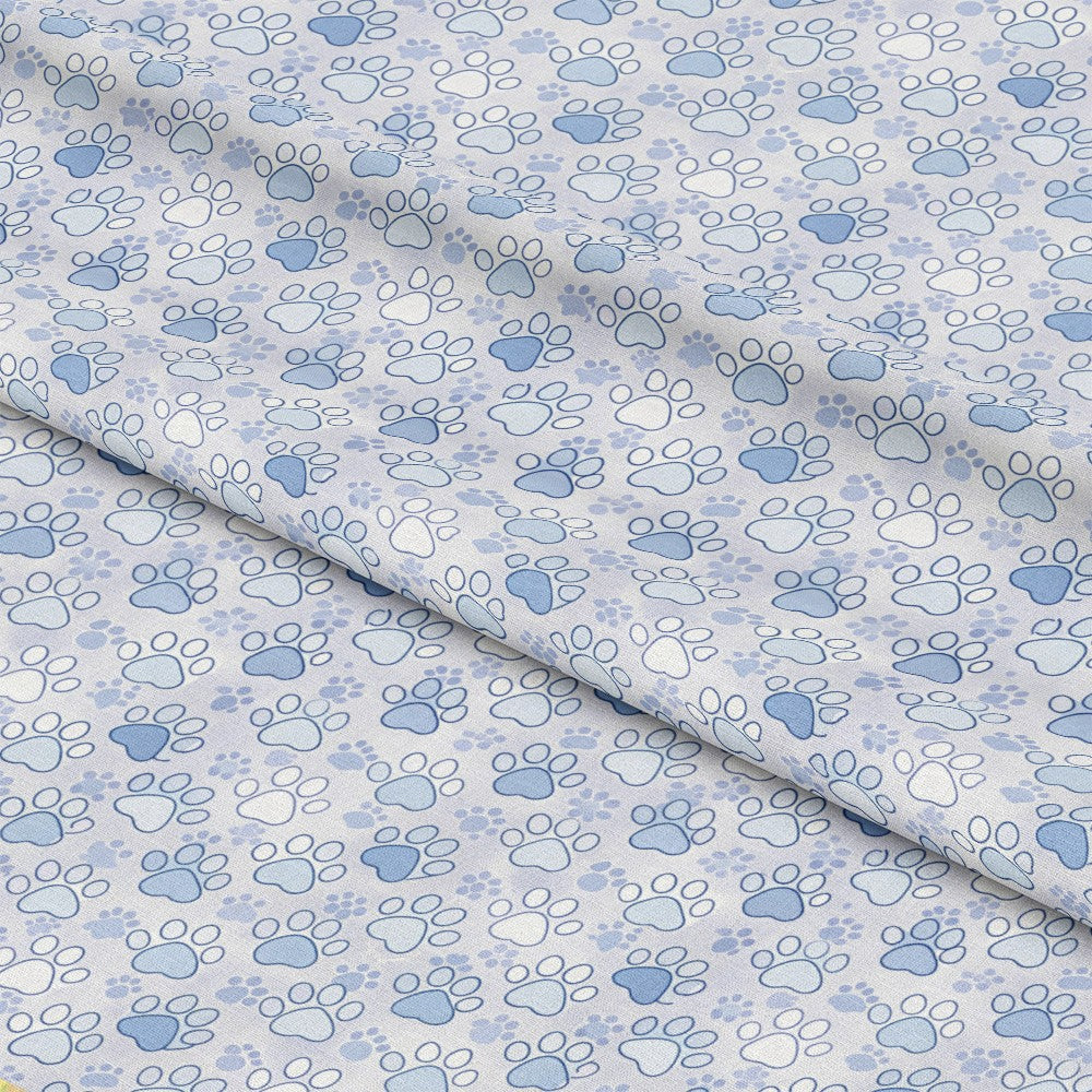 Dog Paws Pattern 2 Quilting Cotton Fabric