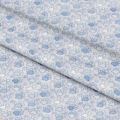 Dog Paws Pattern 2 Quilting Cotton Fabric