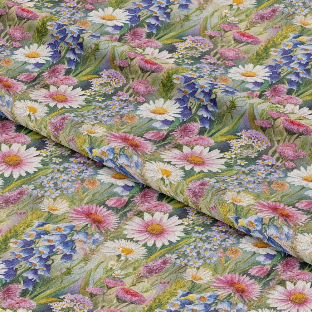 Wildflower Fantasy Pattern 12 Quilting Cotton Fabric