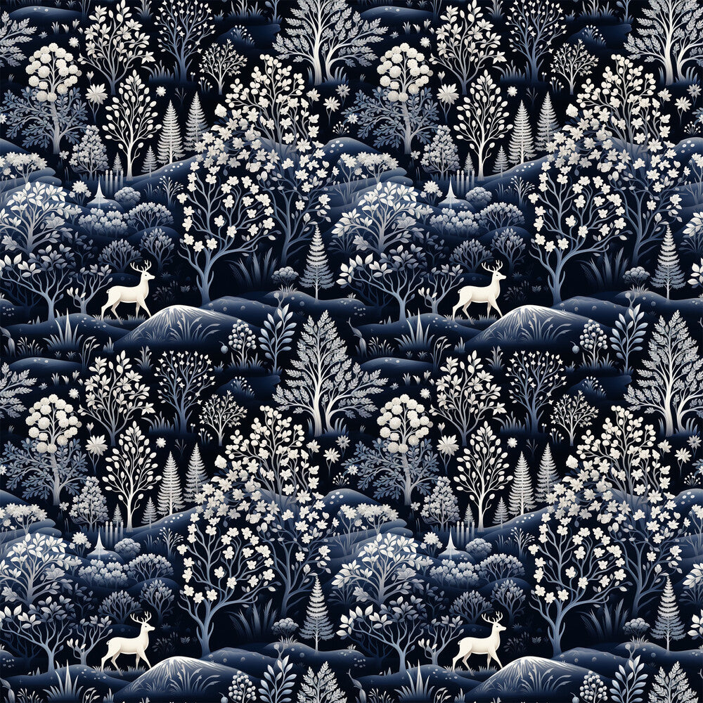 Delft Blue Winter Fat Quarter Bundle
