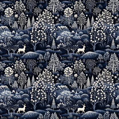 Delft Blue Winter Fat Quarter Bundle