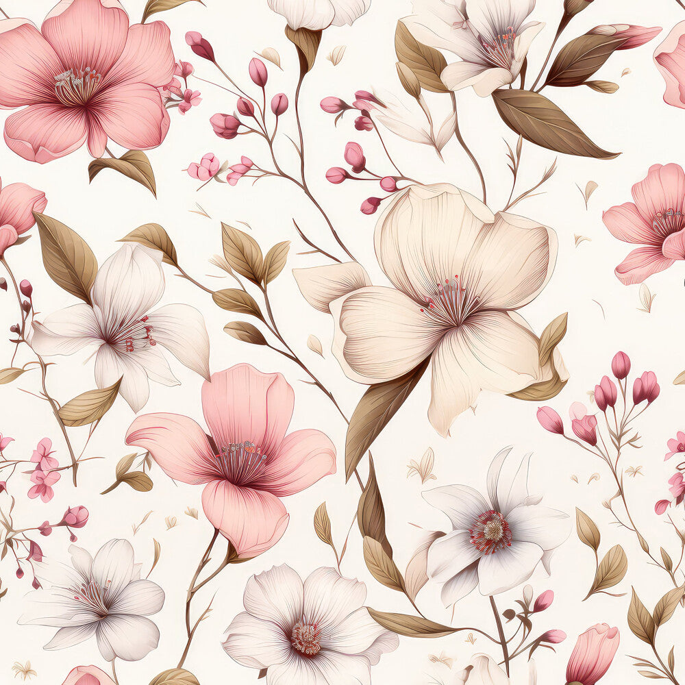 Sparse Flowers Fat Quarter Bundle
