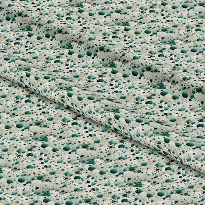 Green Confetti Pattern 1 Quilting Cotton Fabric