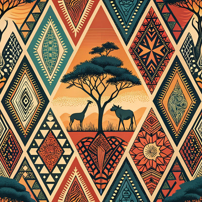 African Tribal Fat Quarter Bundle