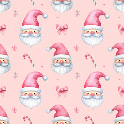 Rosy Santa Christmas Cheer Fat Quarter Bundle