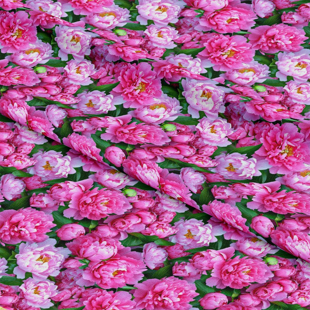 Realistic Flowers Pattern 44 Quilting Cotton Fabric