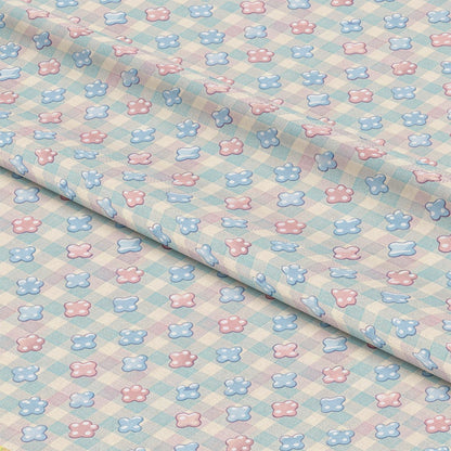 Dog Paws Pattern 23 Quilting Cotton Fabric