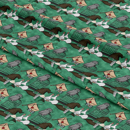 Wizard Magic School Pattern 29 Quilting Cotton Fabric