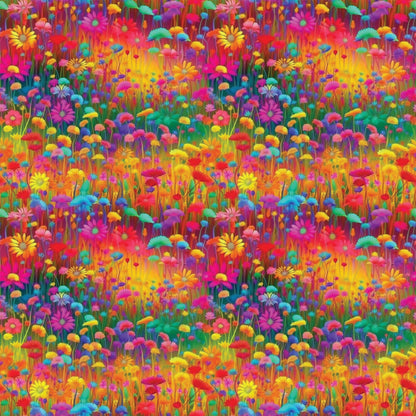 Colorful Animals and Plants Fat Quarter Bundle