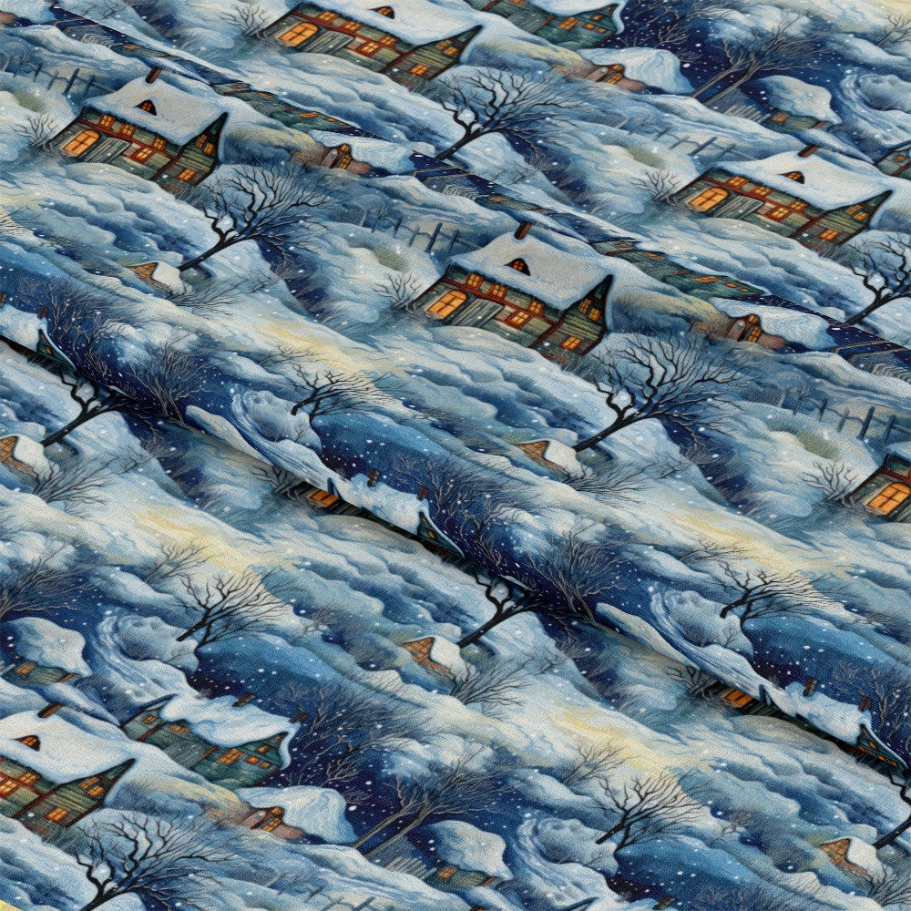 Winter Under the Dawn Pattern 6 Quilting Cotton Fabric