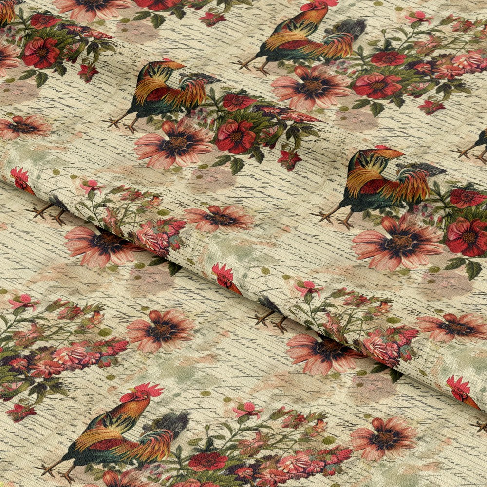 Farm Life Pattern 55 Quilting Cotton Fabric