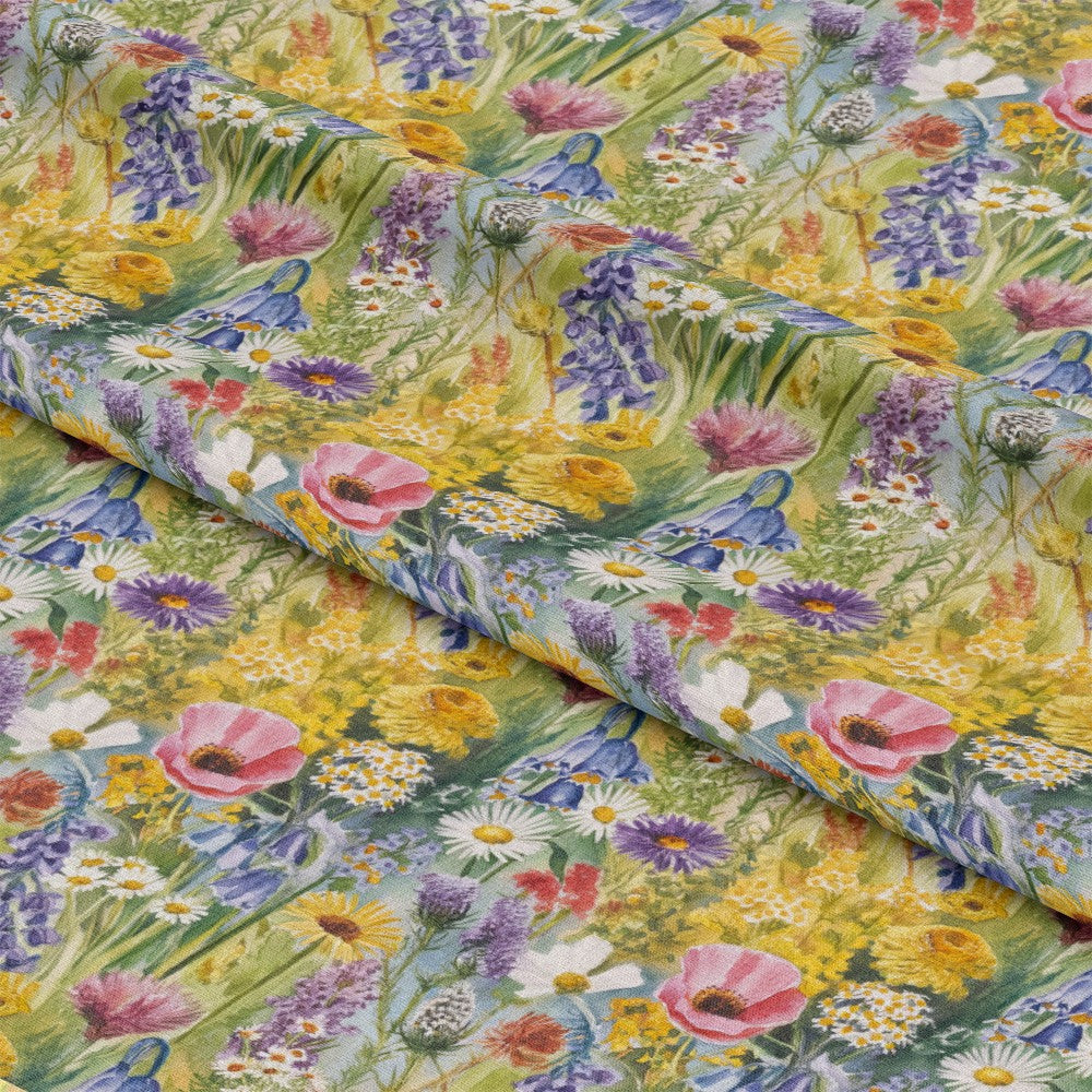 Wildflower Fantasy Pattern 9 Quilting Cotton Fabric