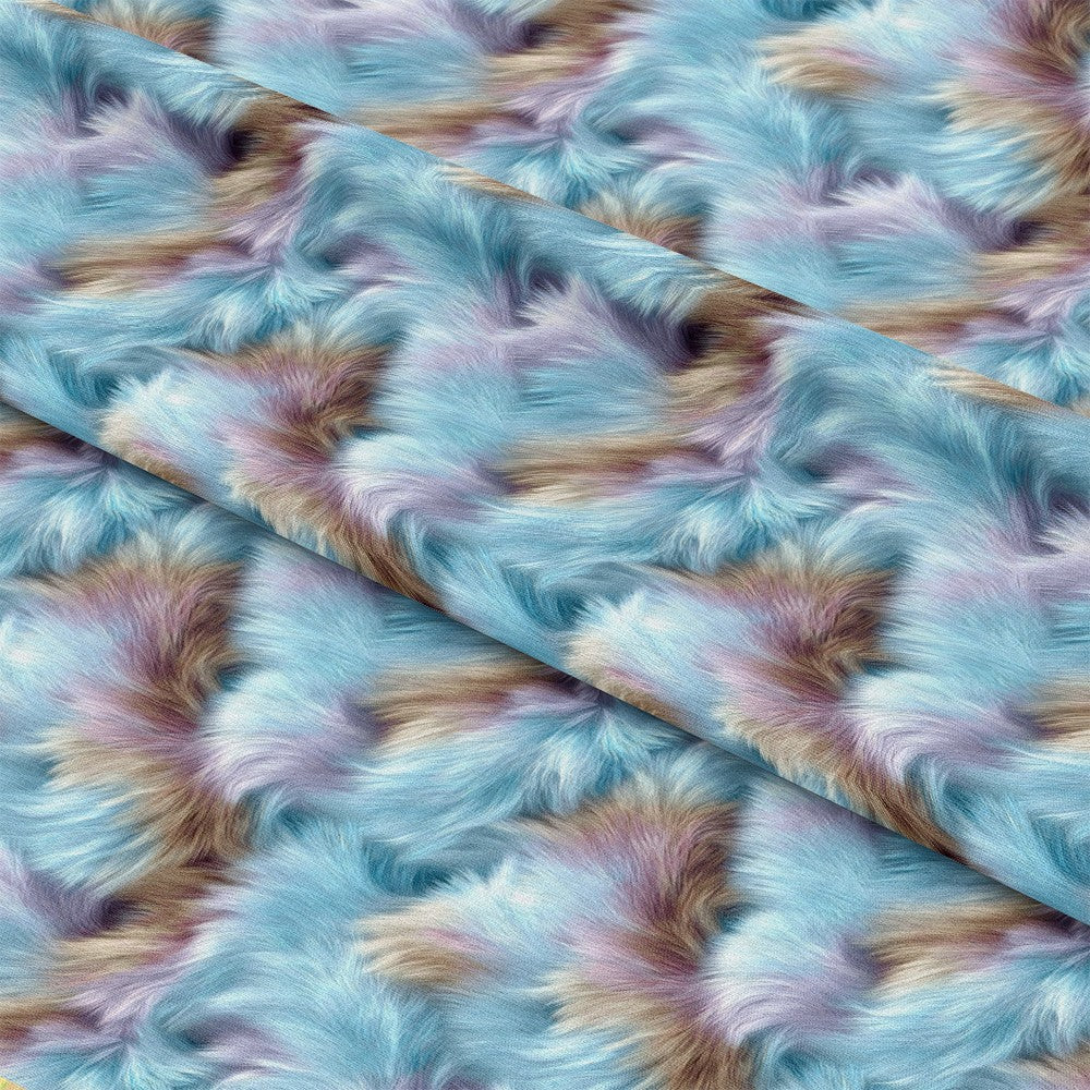Fluffy Fur Pattern 2 Quilting Cotton Fabric