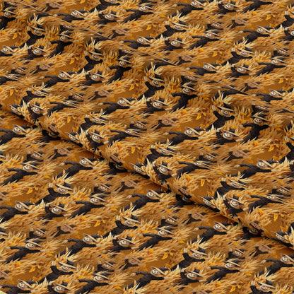 Scary Halloween Pattern 6 Quilting Cotton Fabric