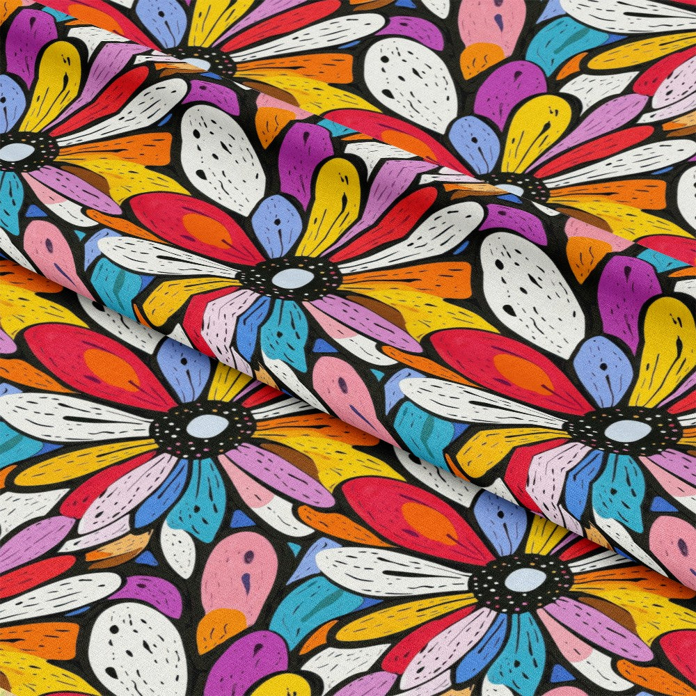 Petal Prism Pattern 8 Quilting Cotton Fabric