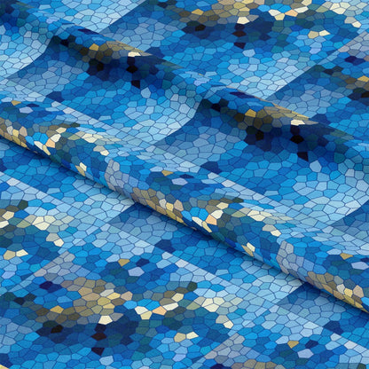 Mosaic Love Pattern 5 Quilting Cotton Fabric