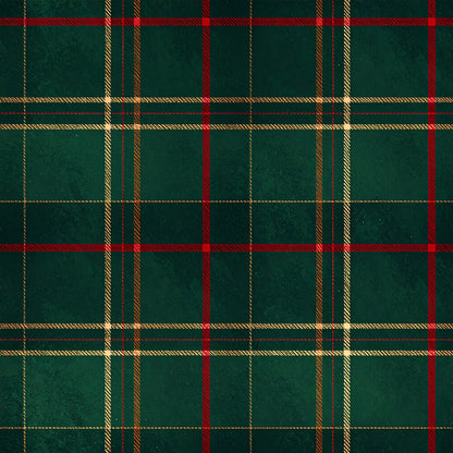 Highland Plaid Christmas Fat Quarter Bundle