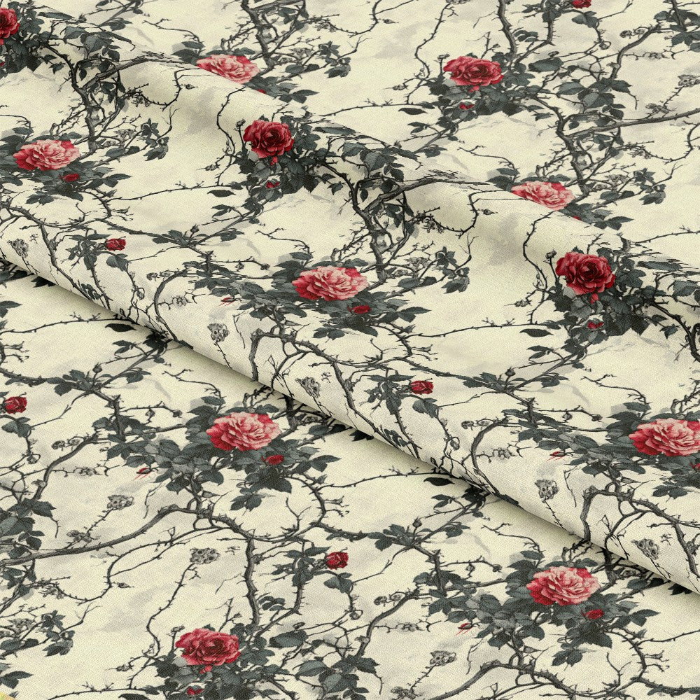 Bramble and Bone Pattern 2 Quilting Cotton Fabric