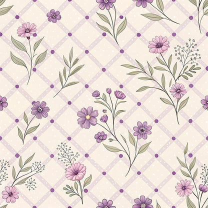Lavender Cottage Floral Fat Quarter Bundle