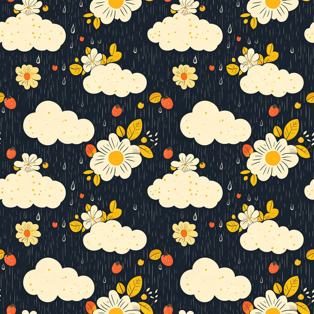 Spring Rain Umbrellas Fat Quarter Bundle