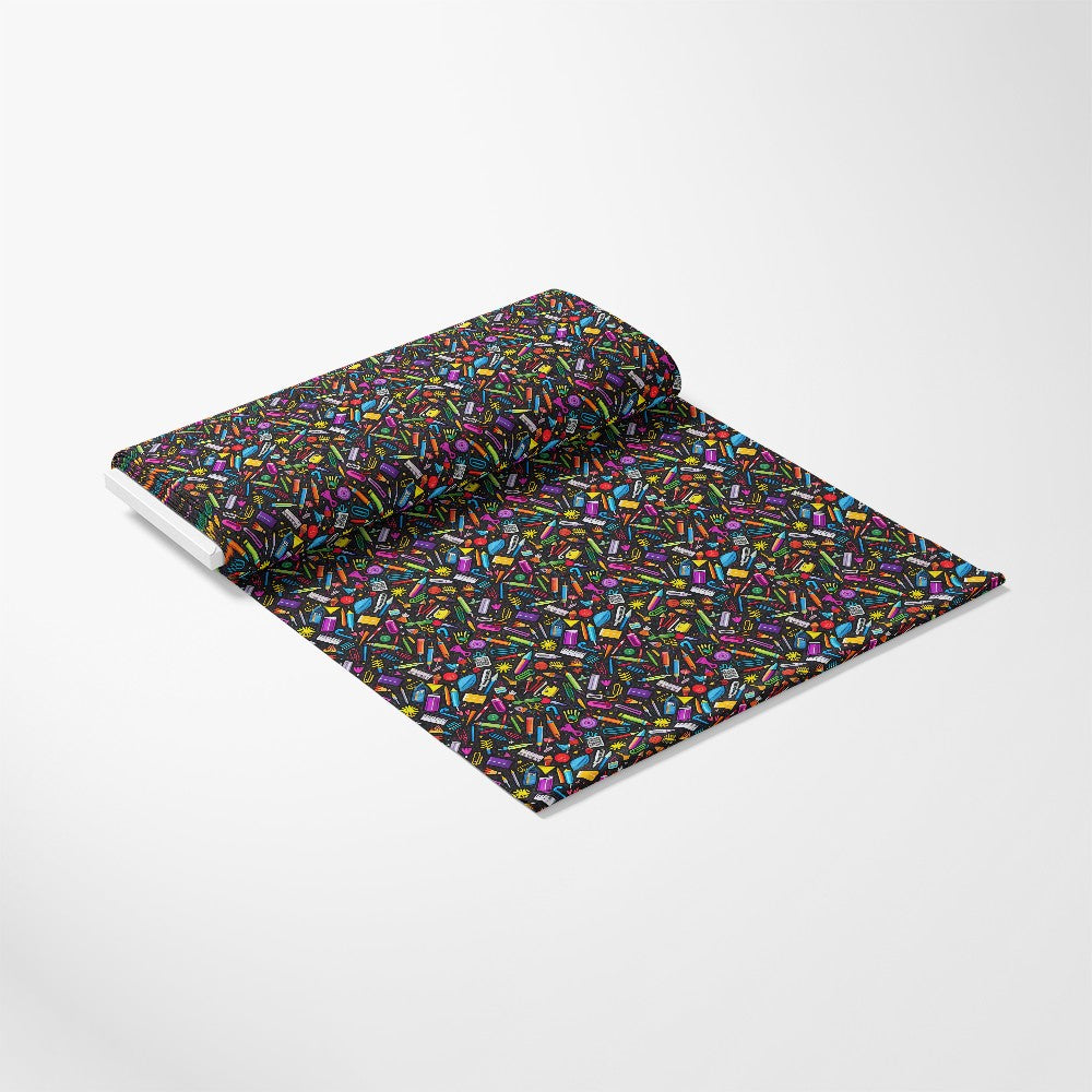 Back to School Pattern 18 Quilting Cotton Fabric
