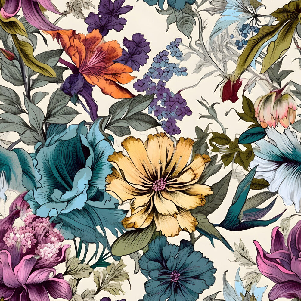 Tropical Art Florals Fat Quarter Bundle