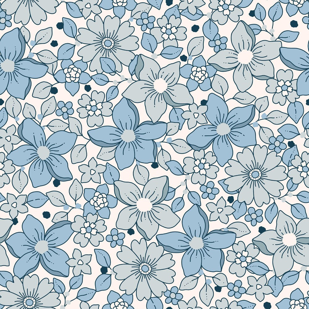Groovy Blue Boho Fat Quarter Bundle
