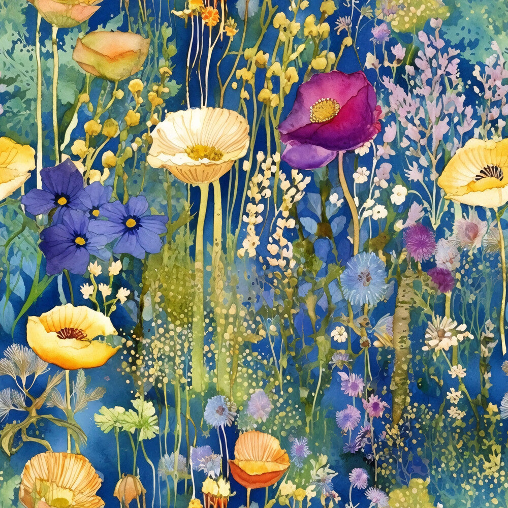 Artists Garden Wildflowers Floral Meadow Fat Quarter Bundle