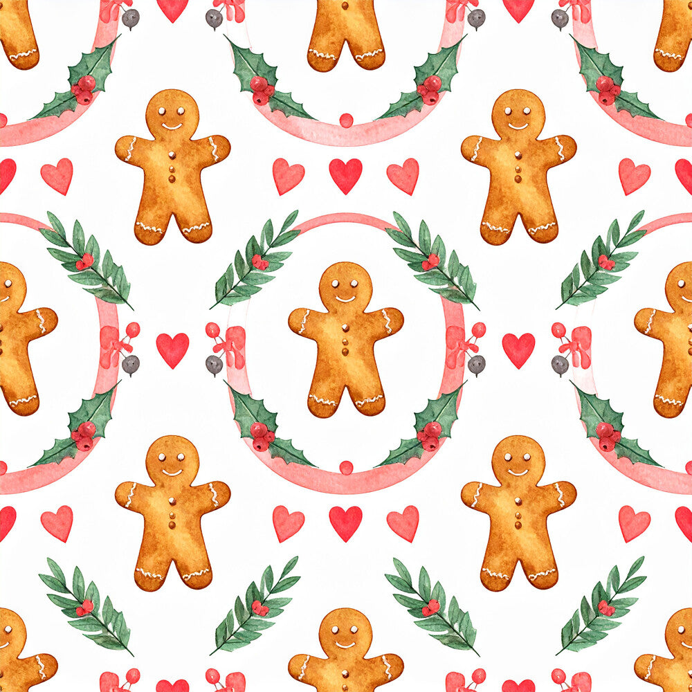 Preppy Christmas Classic Santa Fat Quarter Bundle