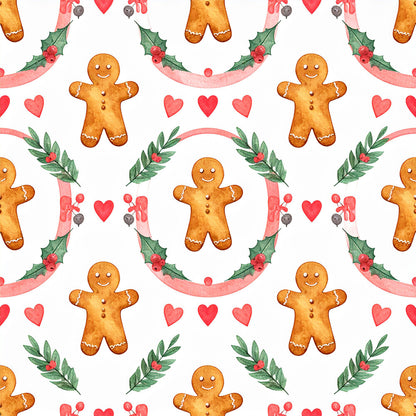 Preppy Christmas Classic Santa Fat Quarter Bundle