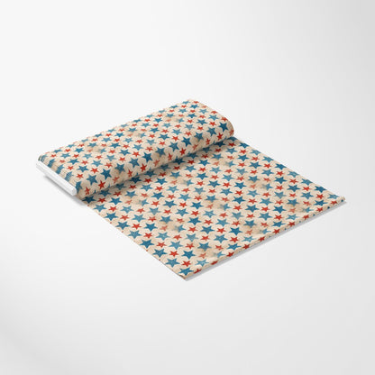 Distressed Patriotic Pattern 2 Quilting Cotton Fabric