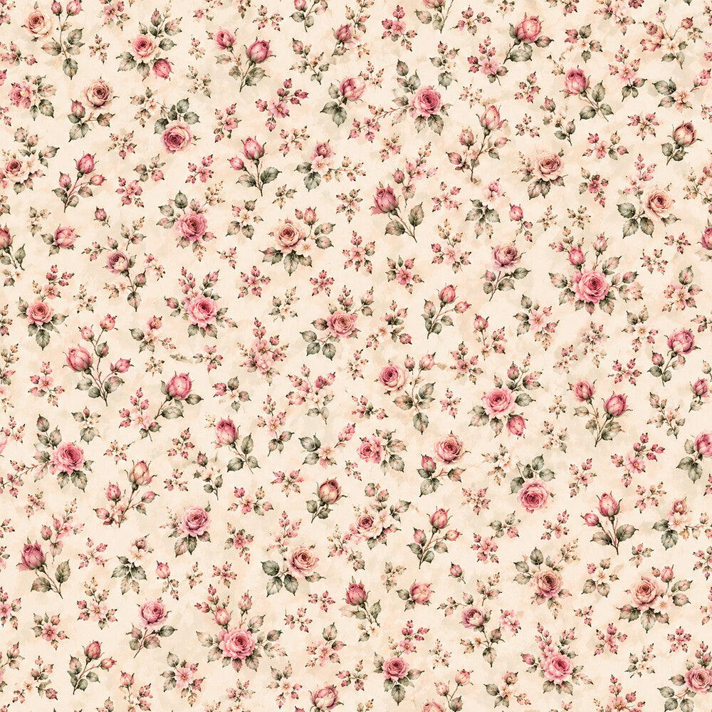 Dusty Rose Cottage Garden Fat Quarter Bundle