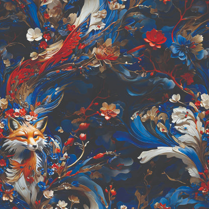 Fox and Flowers Fat Quarter Bundle