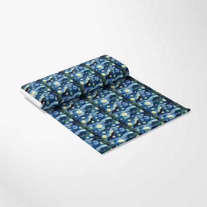 Starry Night Pattern 8 Quilting Cotton Fabric
