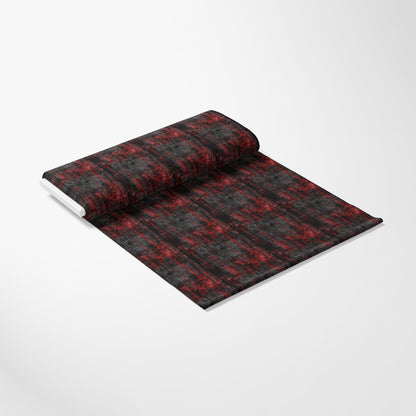 Red and Black Grunge Pattern 10 Quilting Cotton Fabric