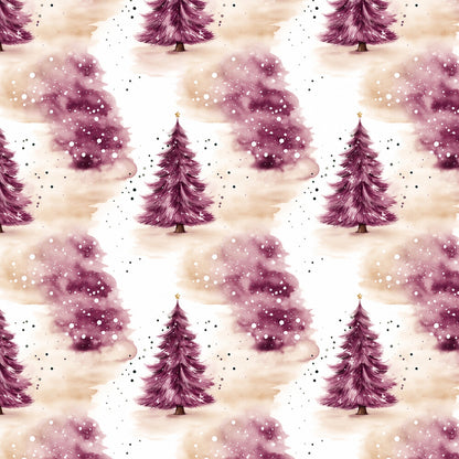 Vintage Plum Christmas Fat Quarter Bundle