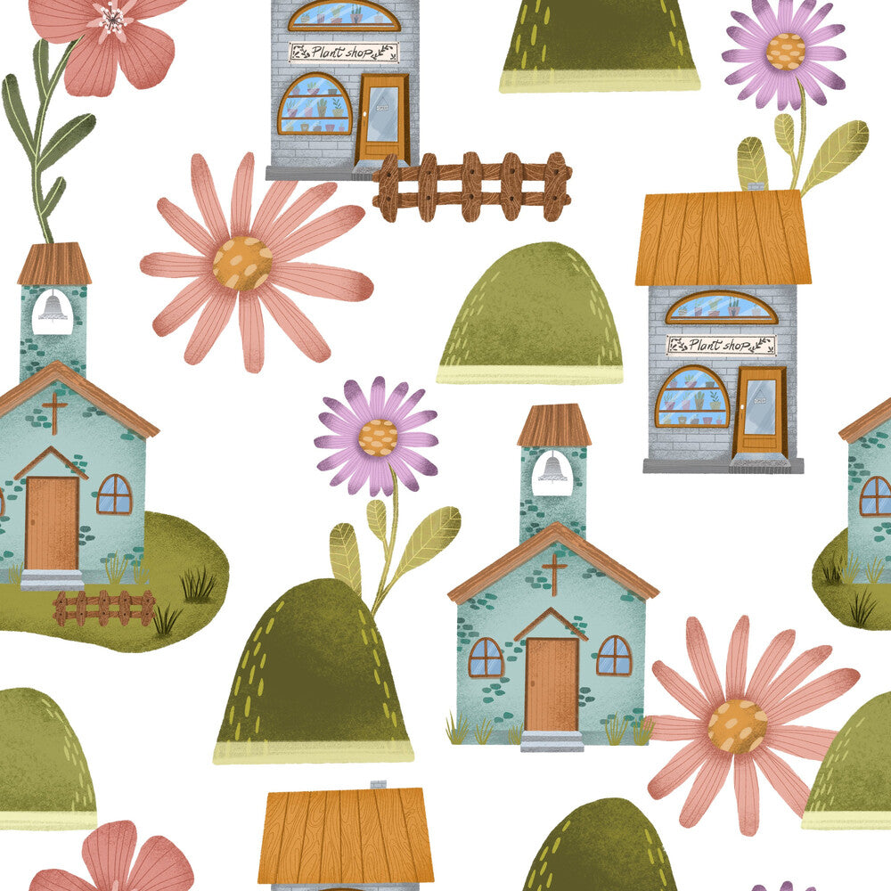 Flower Town Fat Quarter Bundle