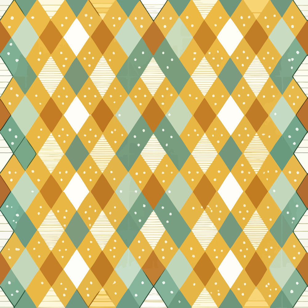 Scandinavian Geometric Fat Quarter Bundle