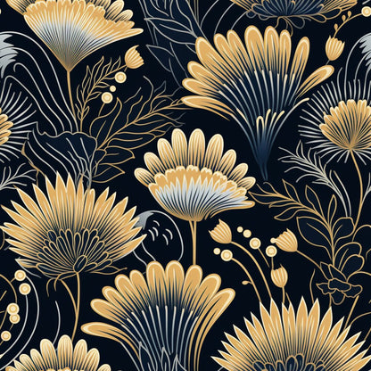 Dark Black Moon Fat Quarter Bundle