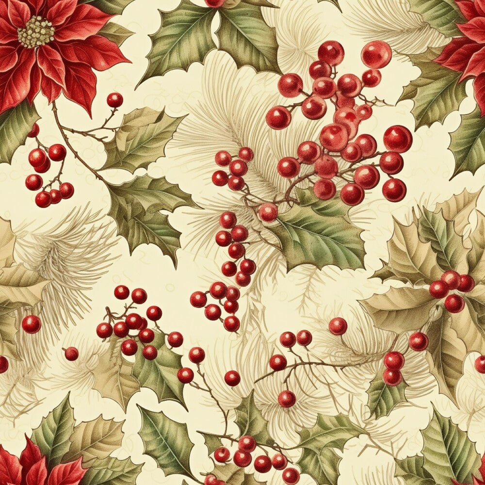 Vintage Christmas Fat Quarter Bundle