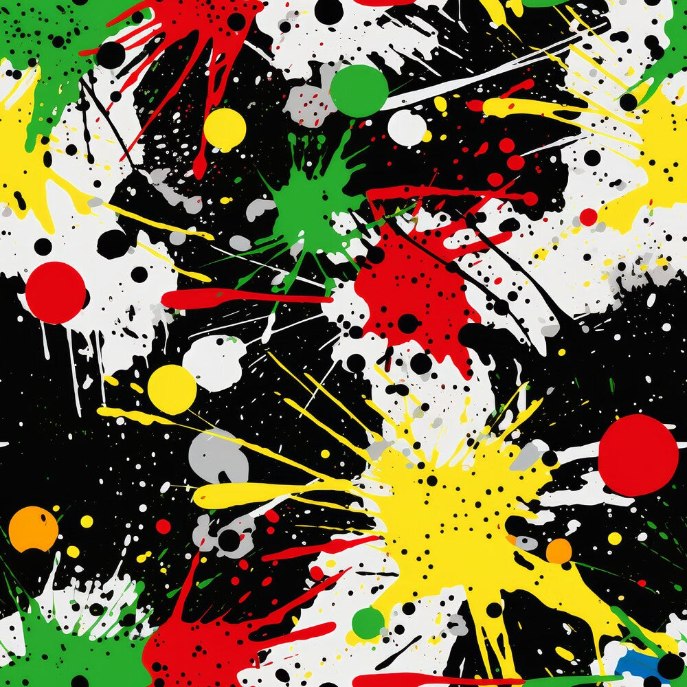 Juneteenth Paint Splatter Fat Quarter Bundle