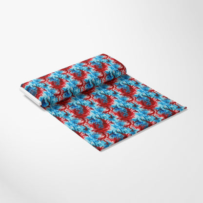 Patriotic Tie-Dye Pattern 2 Quilting Cotton Fabric