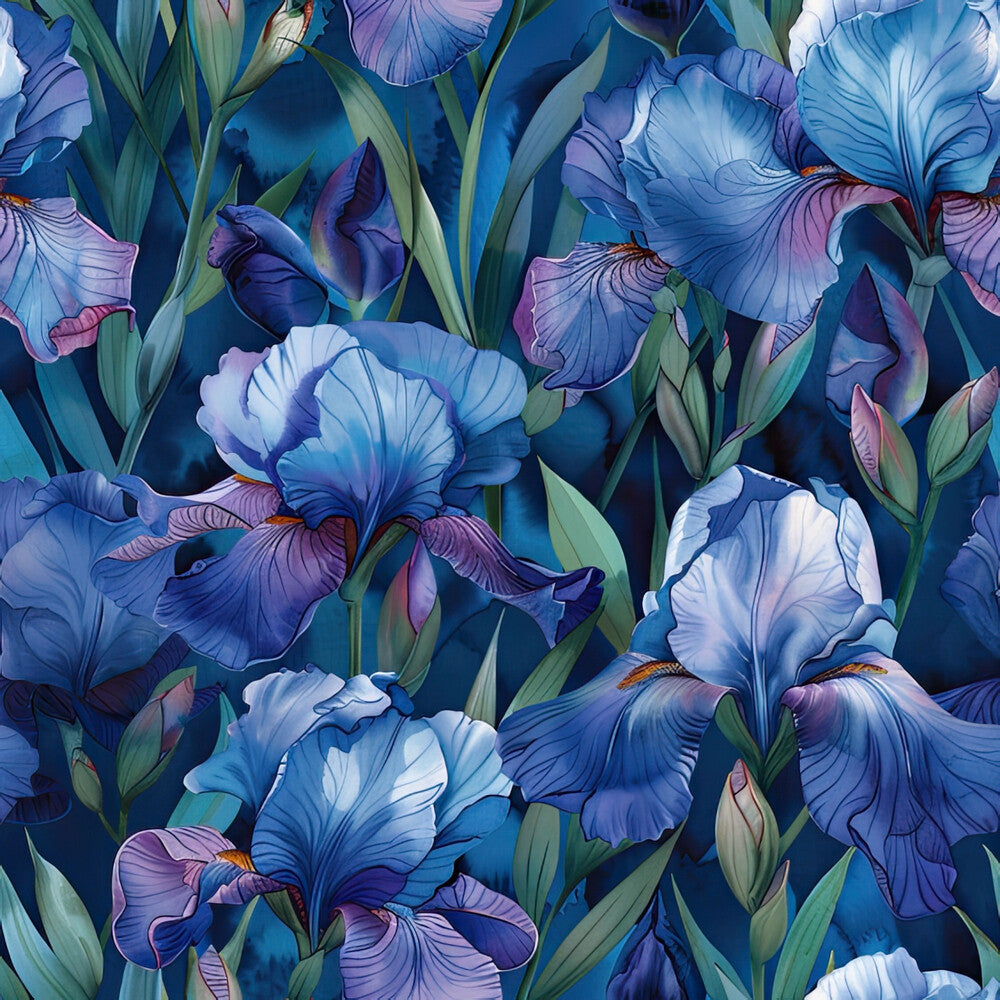 Iris Bloom Floral Fat Quarter Bundle
