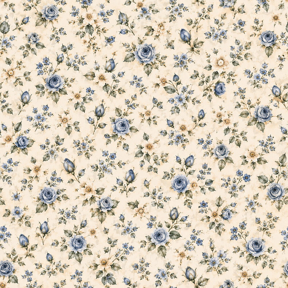 French Blue Garden Fat Quarter Bundle