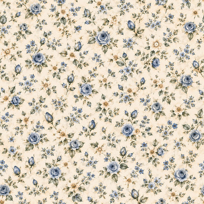 French Blue Garden Fat Quarter Bundle