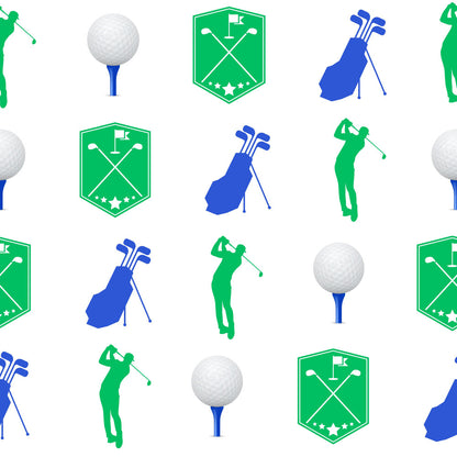 Golf Plaid Fat Quarter Bundle