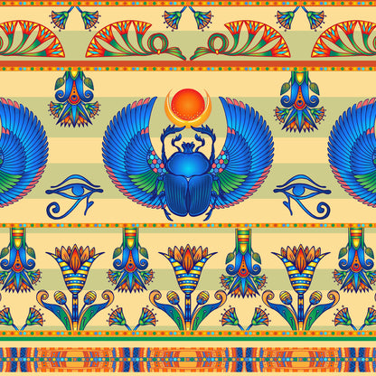 Egyptian Hieroglyphs Fat Quarter Bundle